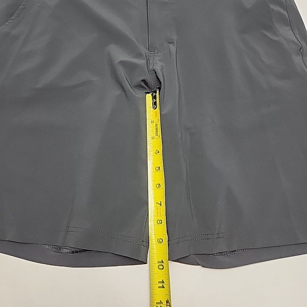 Columbia PFG Shorts Men's Size 38 Black 10" Inseam Golf Fishing Lightweight Zip - Picture 13 of 13